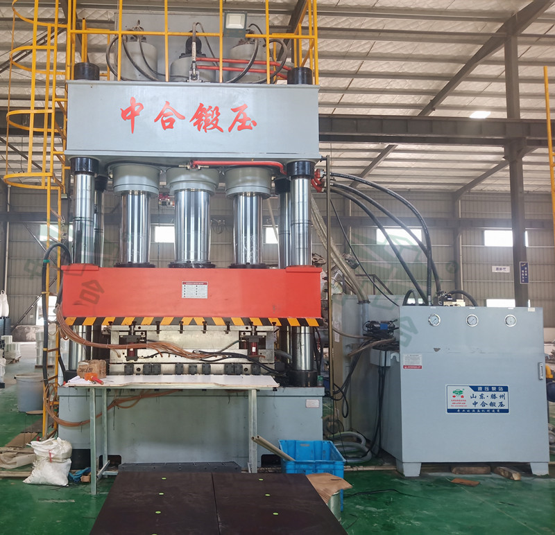 复合建筑模板生产设备_800吨液压机_复合材料模压成型(图2)